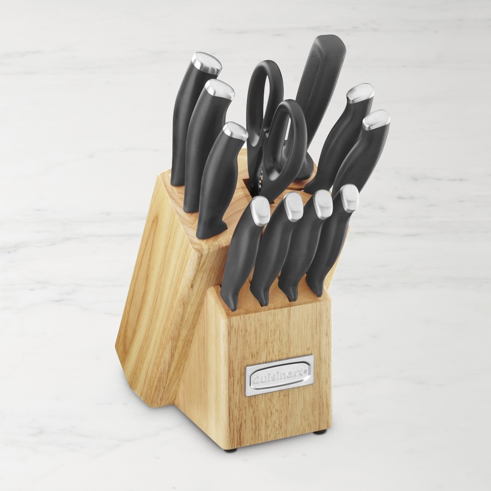 Cuisinart ColorPro Collection Knives, Set of 12 - Black Handle