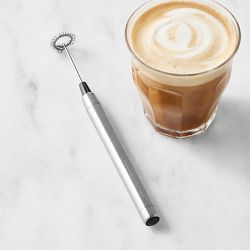 Williams Sonoma Handheld Frother, Stainless Steel