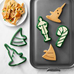 Elf Pancake Molds, Set of 4