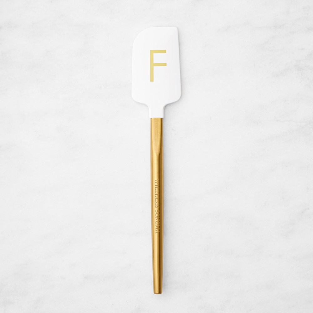 Williams Sonoma Monogram Silicone Spatula (F)