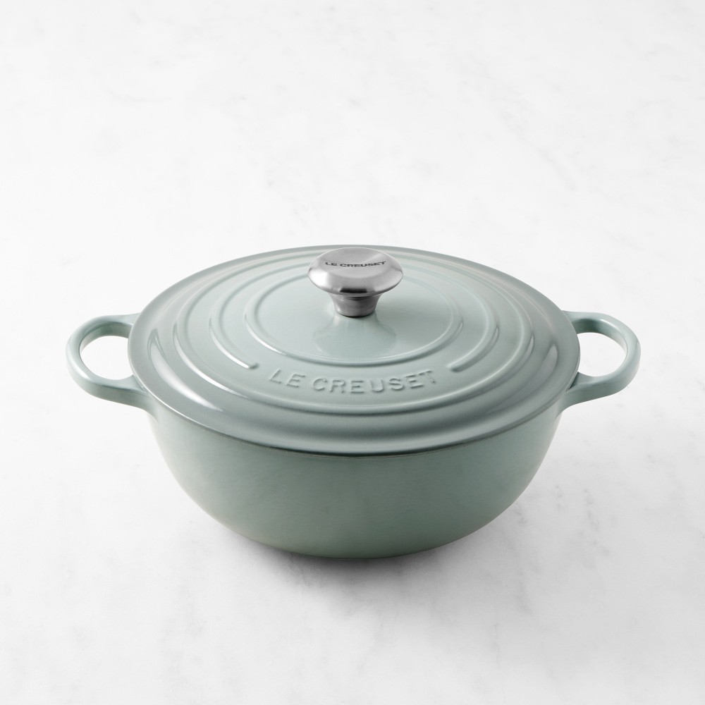 Le Creuset Signature Enameled Cast Iron Soup Pot, 4.5-Qt. - 4.5-Qt., Sea Salt