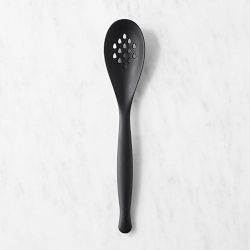 Williams Sonoma x Greenpan Premiere Collection, Slotted Spoon, Black