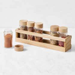 Hold Everything Spice Rack Tray, Ashwood