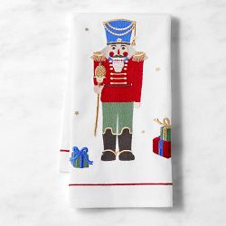 Twas the Night Before Christmas Embroidered Hand Towel, Nutcracker