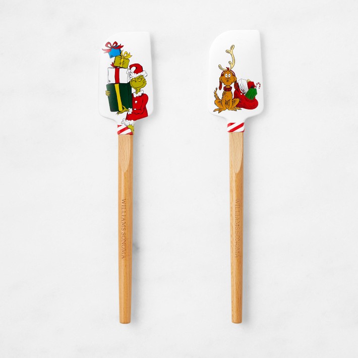 Williams Sonoma x Grinch Mini Spatula, Set of 2