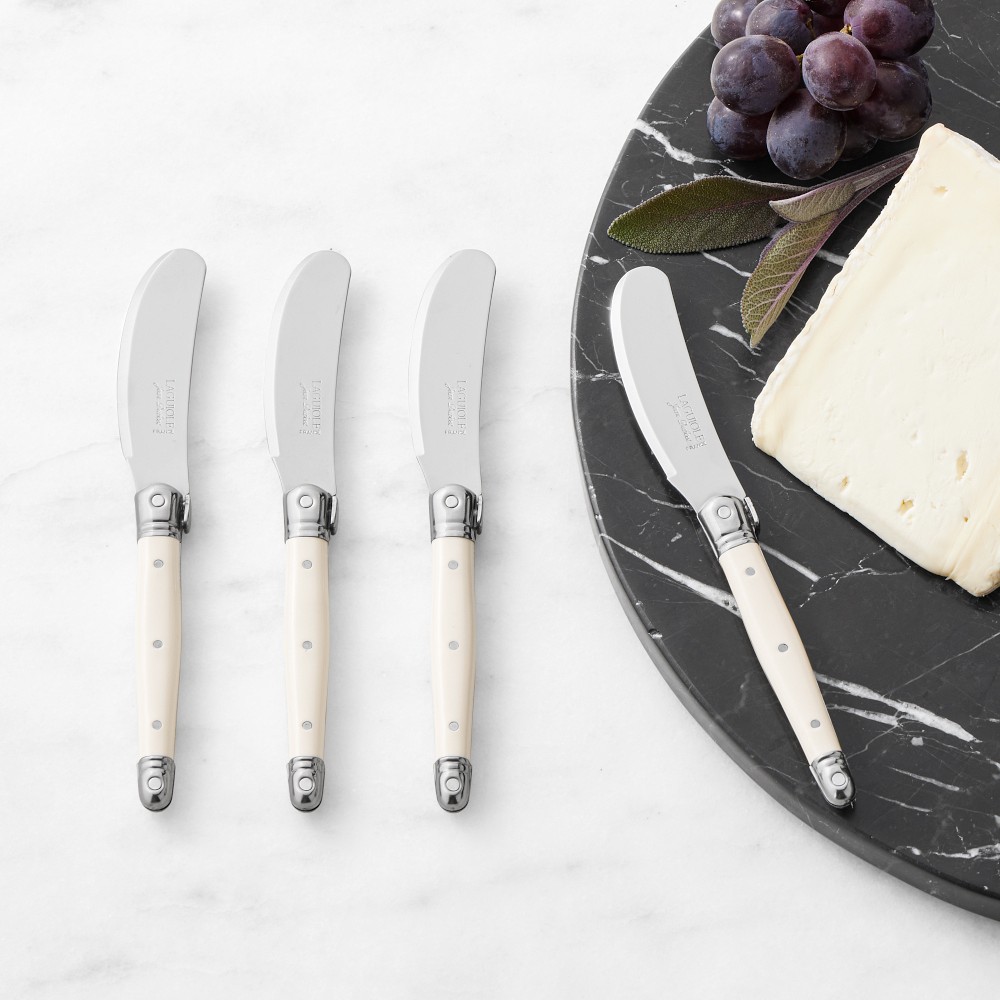 Jean Dubost Laguiole Cheese Spreaders, Set of 4 - Set of 4