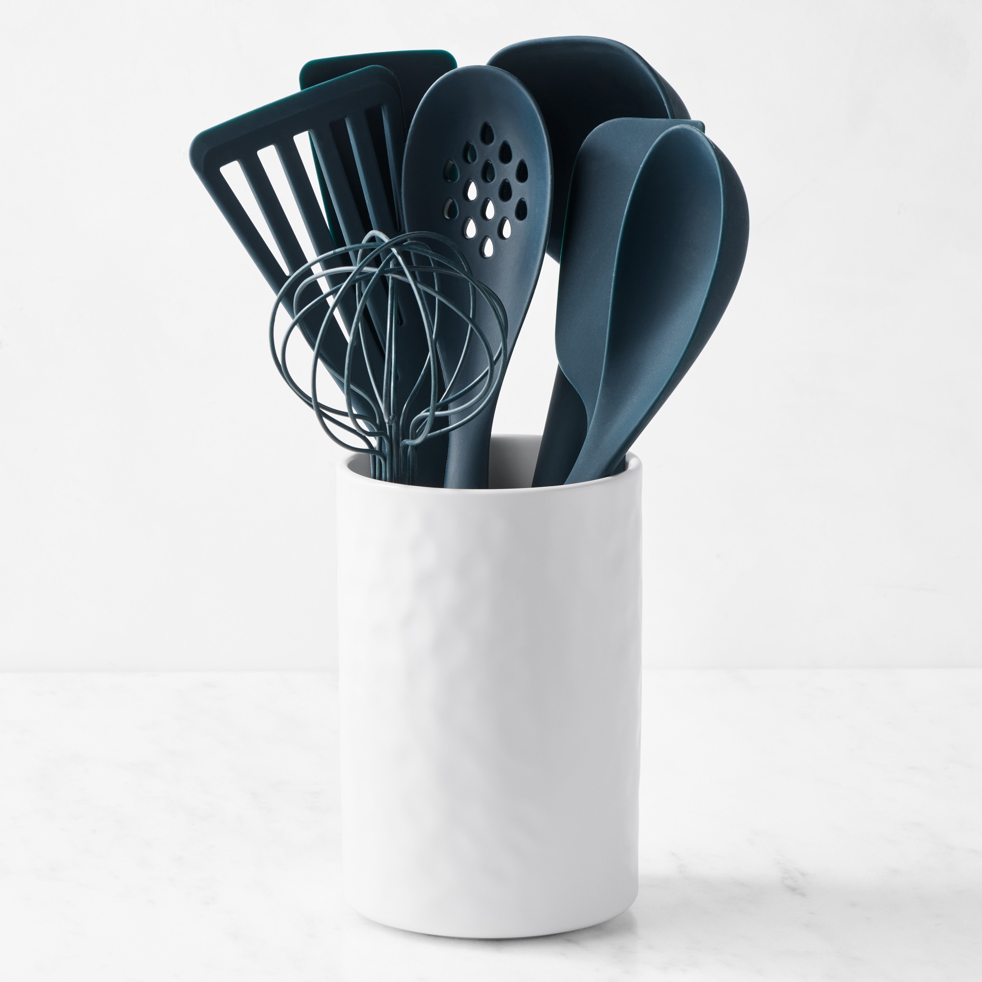 GreenPan Premiere Silicone Tools with Utensil Holder, Set of 8 Simolary simolary.com
