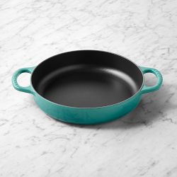 Le Creuset Enameled Cast Iron Everyday Braiser Pan, 3-Qt.,Riviera