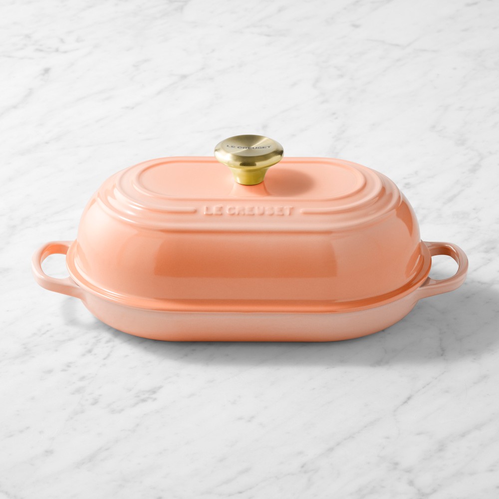 Le Creuset Signature Oval Bread Oven - Peche