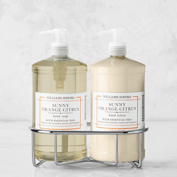 Williams Sonoma Sunny Orange Citrus 3-Piece Kitchen Set, Classic, Stainless-Steel