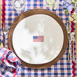 American Flag Dinner Plates