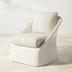 AERIN x Williams Sonoma Home East Hampton Club Chair, White