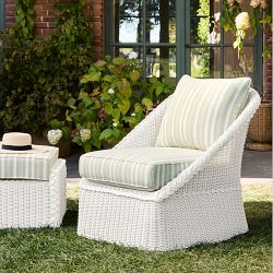 AERIN x Williams Sonoma Home East Hampton Club Chair, White