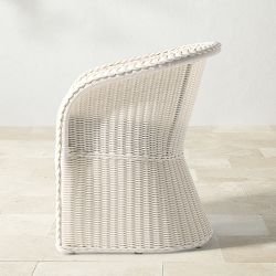 AERIN x Williams Sonoma Home East Hampton Dining Chair, White