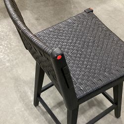 OPEN BOX: Sullivan Swivel Counter Stool, Ebony