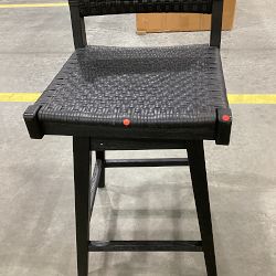 OPEN BOX: Sullivan Swivel Counter Stool, Ebony