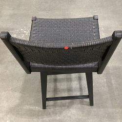 OPEN BOX: Sullivan Swivel Counter Stool, Ebony