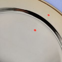 OPEN BOX: Heirloom Gold Charger