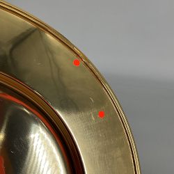 OPEN BOX: Heirloom Gold Charger