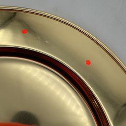 OPEN BOX: Heirloom Gold Charger