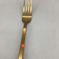 OPEN BOX: Fortessa Arezzo 5-Piece Flatware Set, Brushed Gold