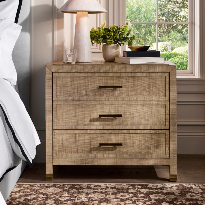 Lewis 3-Drawer Nightstand (38
