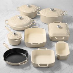 Le Creuset Signature Mixed Material 14-Piece Cookware & Bakeware Set, Brioche