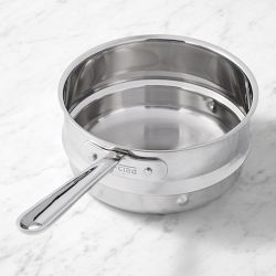 All-Clad Stainless-Steel Double Boiler Insert, 3-Qt.