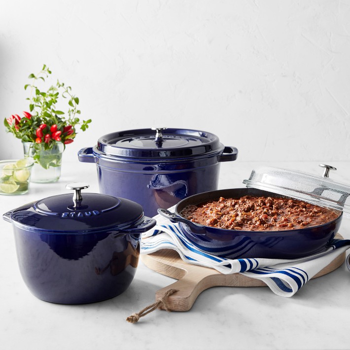 Staub Sapphire Collection Cookware | Williams Sonoma