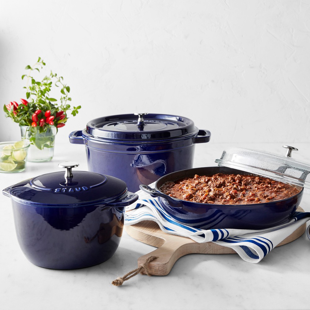 Staub Sapphire Collection Cookware | Williams Sonoma