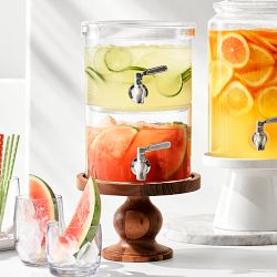Glass Stacking Beverage Dispenser