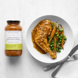 Williams Sonoma Braising Sauce, French White Wine &amp; Roasted Garlic