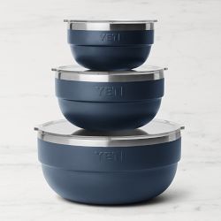 YETI Rambler Bowls, Set of 3, Navy