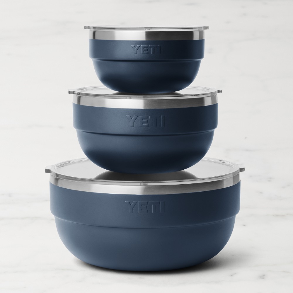 YETI Rambler Bowls, Set of 3 - Set of 3, Navy