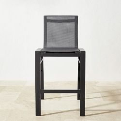 Santa Barbara Outdoor Metal Bar Stool