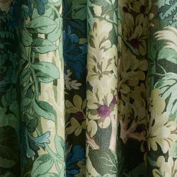 Fern Forest Pinch Pleat Curtains