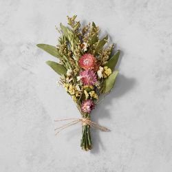 Dried & Preserved Pink Floral Mini Bouquet