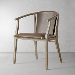 Sutton Woven Leather Armchair