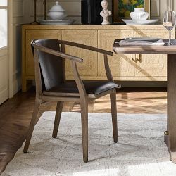 Sutton Woven Leather Armchair