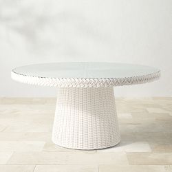 AERIN x Williams Sonoma Home East Hampton Dining Table (60"), White