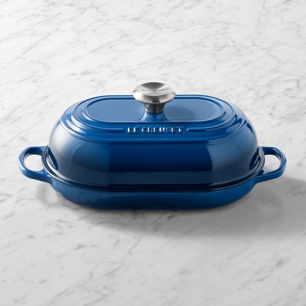 Le Creuset Signature Oval Bread Oven - Lapis