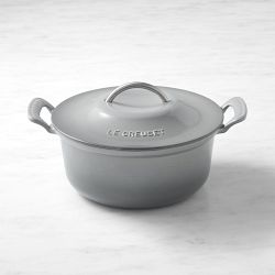 Le Creuset Modern Heritage Enameled Cast Iron Round Dutch Oven, 5-Qt., French Grey