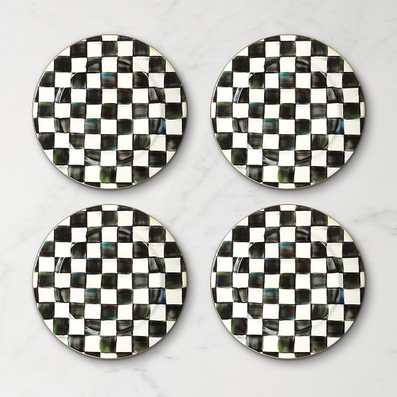 MacKenzie-Childs Courtly Check Chargers by Williams Sonoma Home