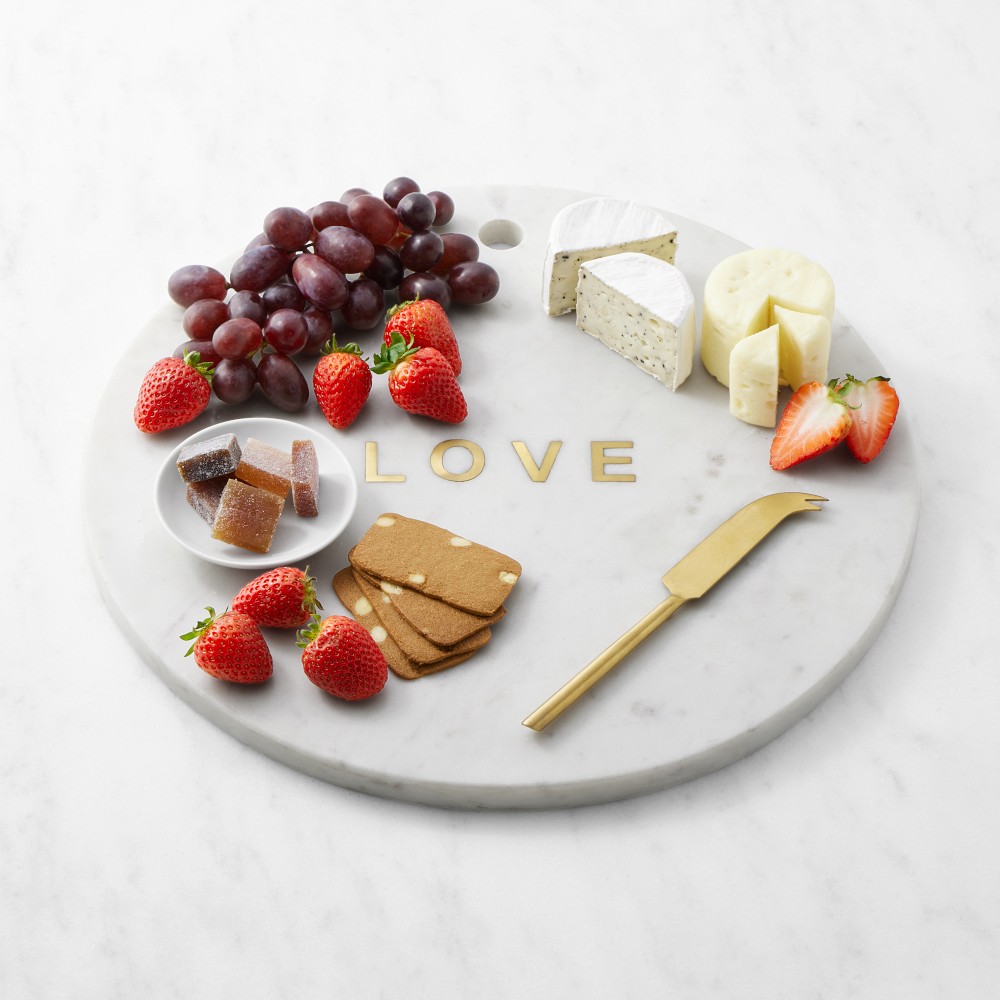 Williams Sonoma Cheese Board with Knife