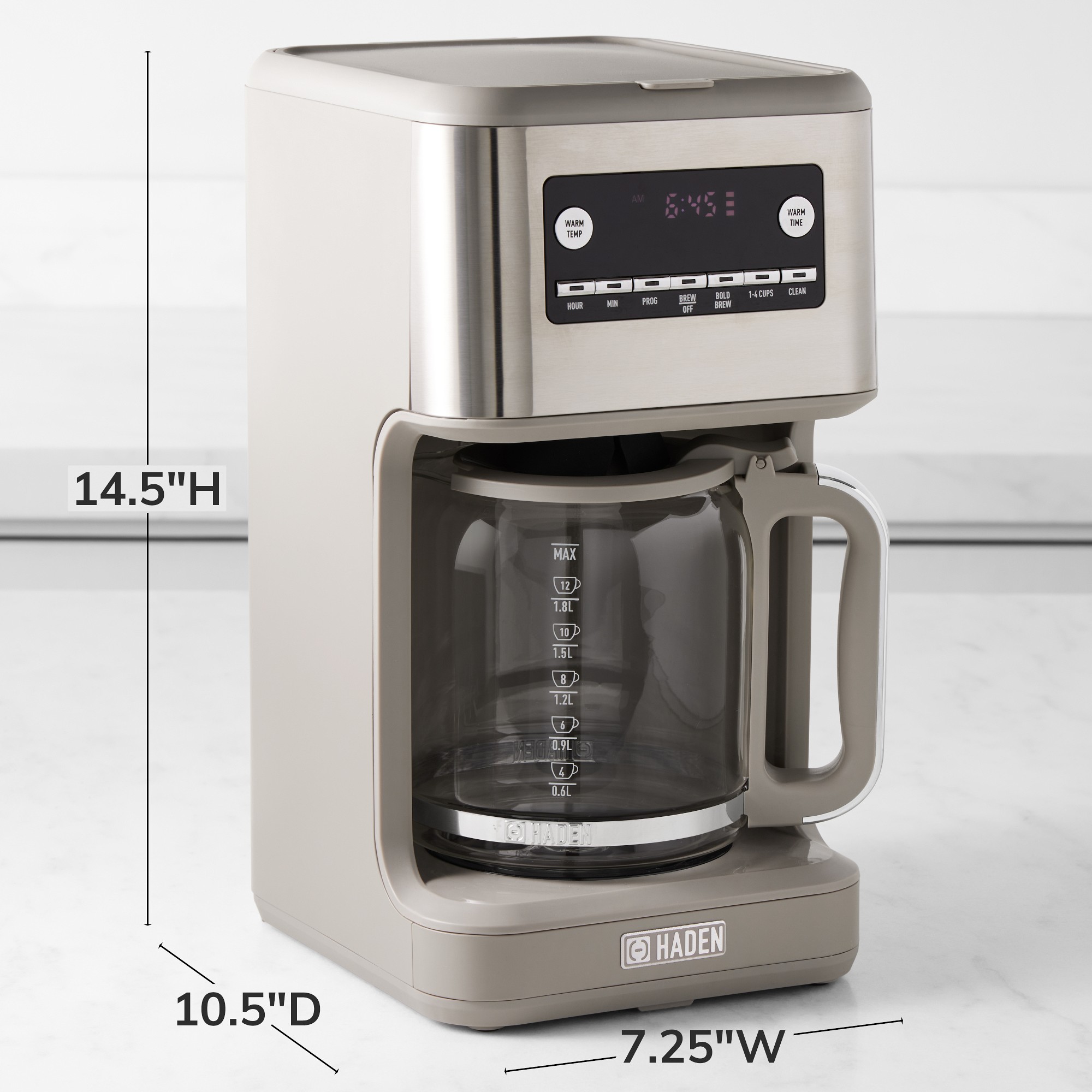 Haden Bristol Coffee Maker, 14-cup Sansujyuku sansujyuku.com