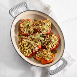 Le Creuset Modern Heritage Enameled Cast Iron Oval Gratin, 1 3/4-Qt.