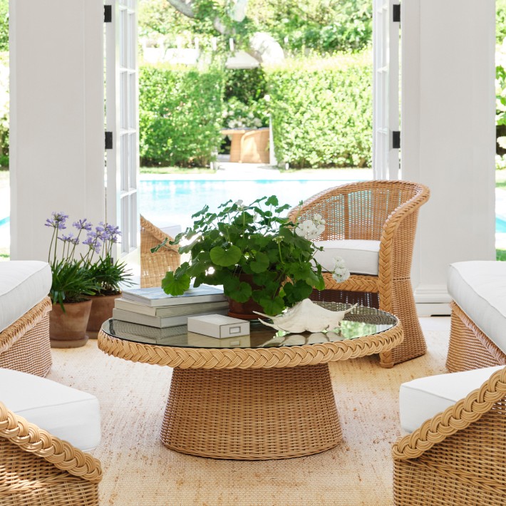 AERIN x Williams Sonoma Home East Hampton Coffee Table | Williams