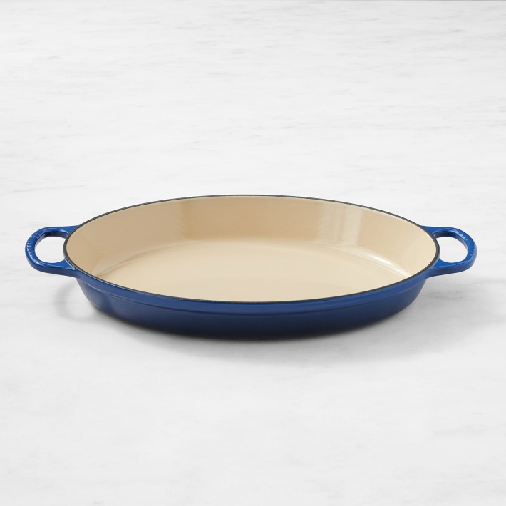 Le Creuset Oval Gratin Baker, Cast Iron | Williams Sonoma
