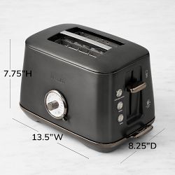 Breville Toast Select™ Luxe 2-Slice Toaster, Noir