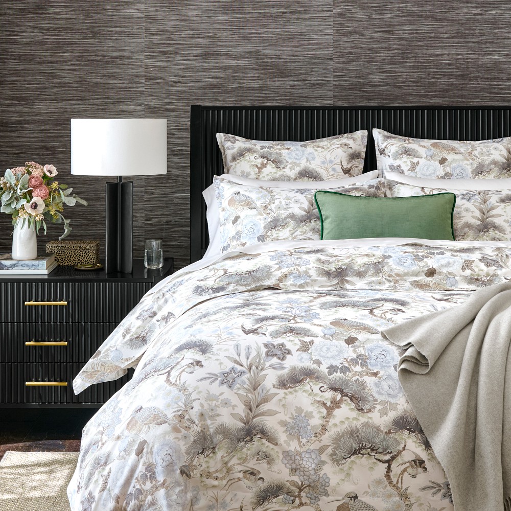 Scalamandré x Williams Sonoma Home Shenyang Duvet Cover & Shams by Williams Sonoma Home
